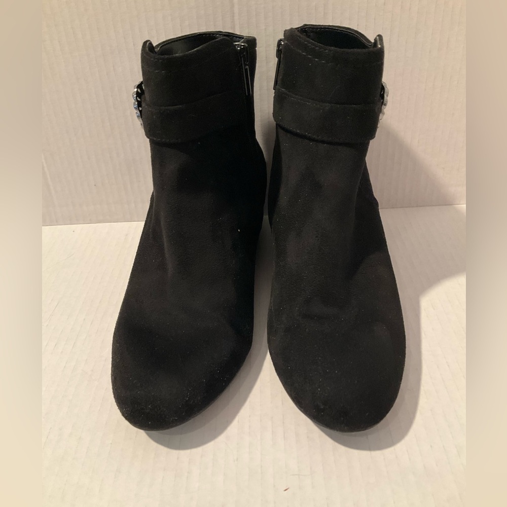 Impo Gandan Wedge Bootie with Memory Foam Size 8 WIDE
